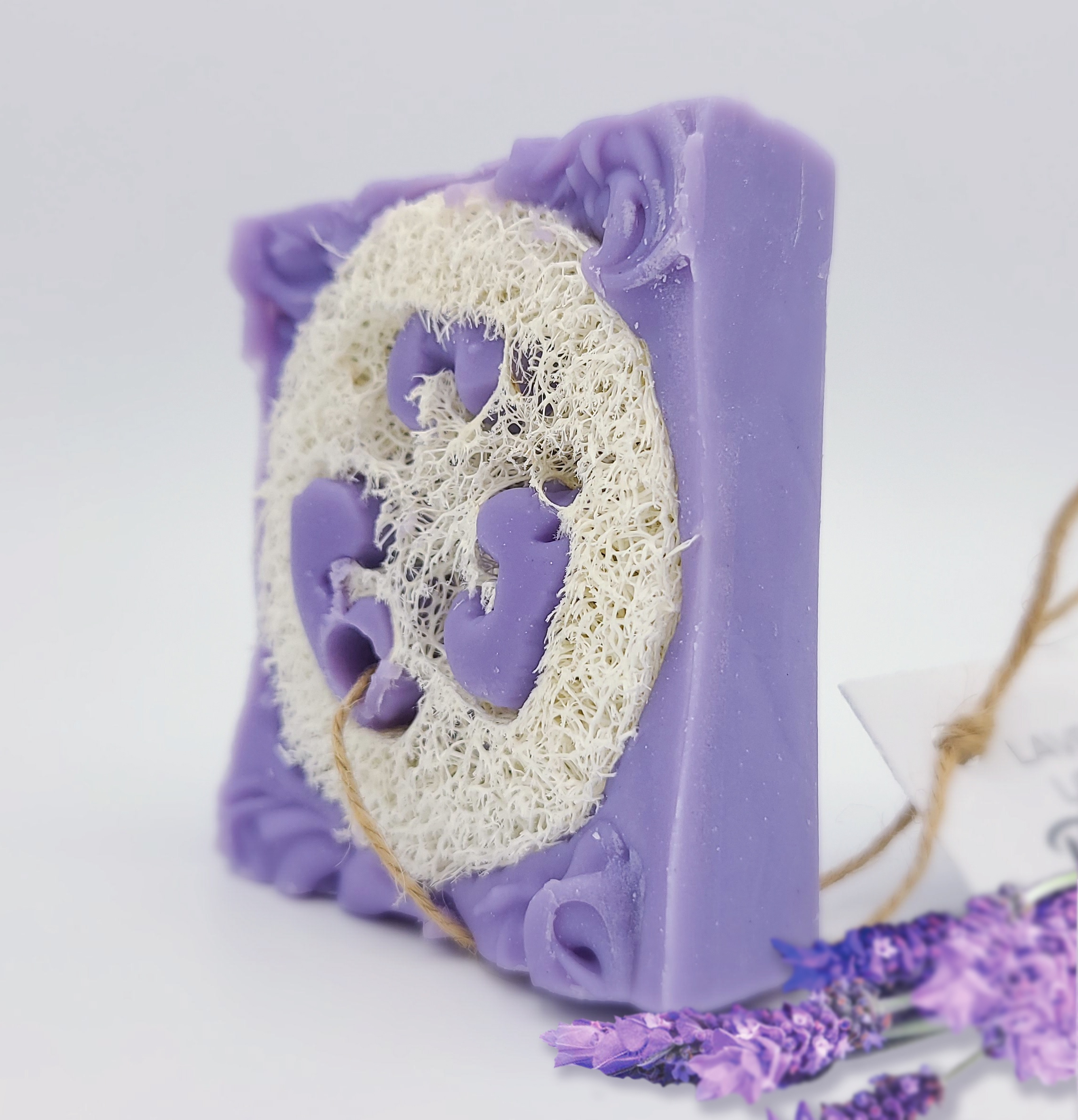 Lavender Loofah Exfoliating Soap Product Image